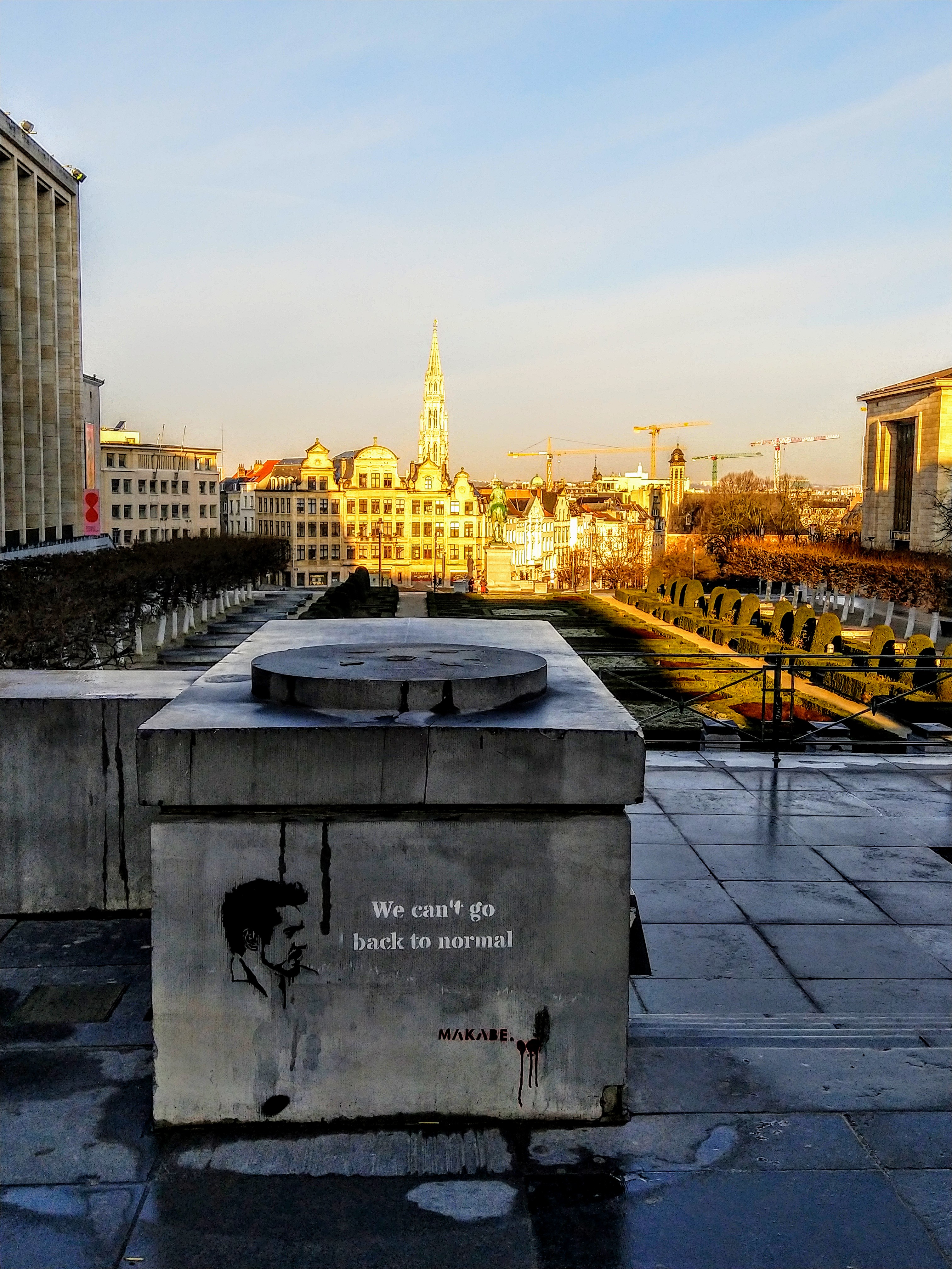 BOZAR Centre for Fine Arts near Mont des Arts